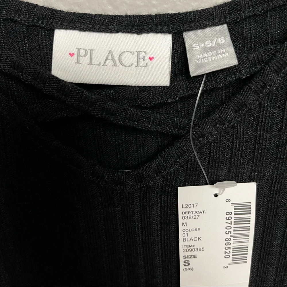 The Children’s Place black ribbed dress